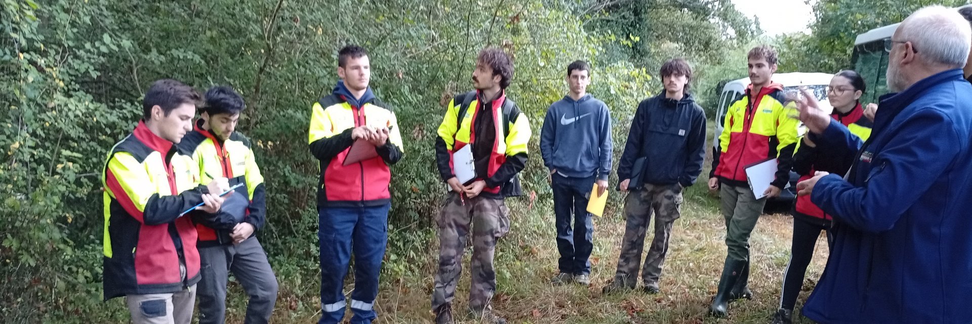 Séquence d'observation en BTS Gestion Forestière, 2ème année
